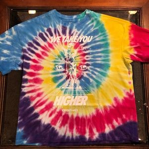 Men's Large Nike Tie Dye T-Shirt